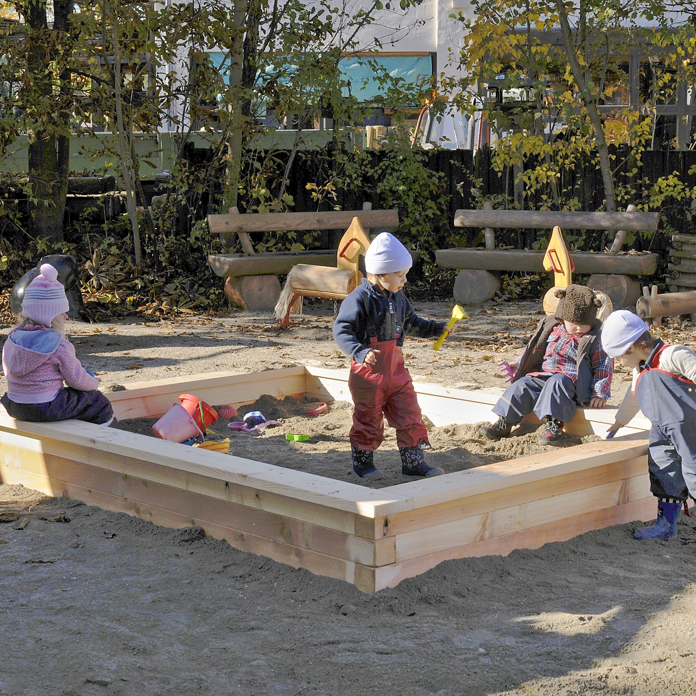 Sandkasten Ansicht 4