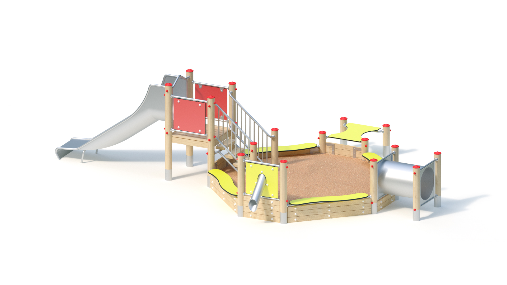 Sandspielplatz Ansicht 2