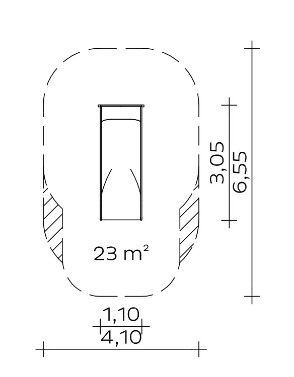 Anbau-Breitrutsche (1,40) Ansicht 3