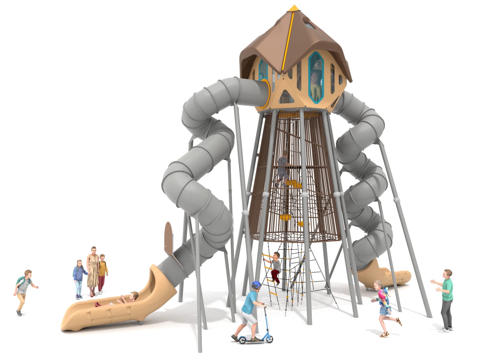 Spielanlage Mega One Ansicht 2