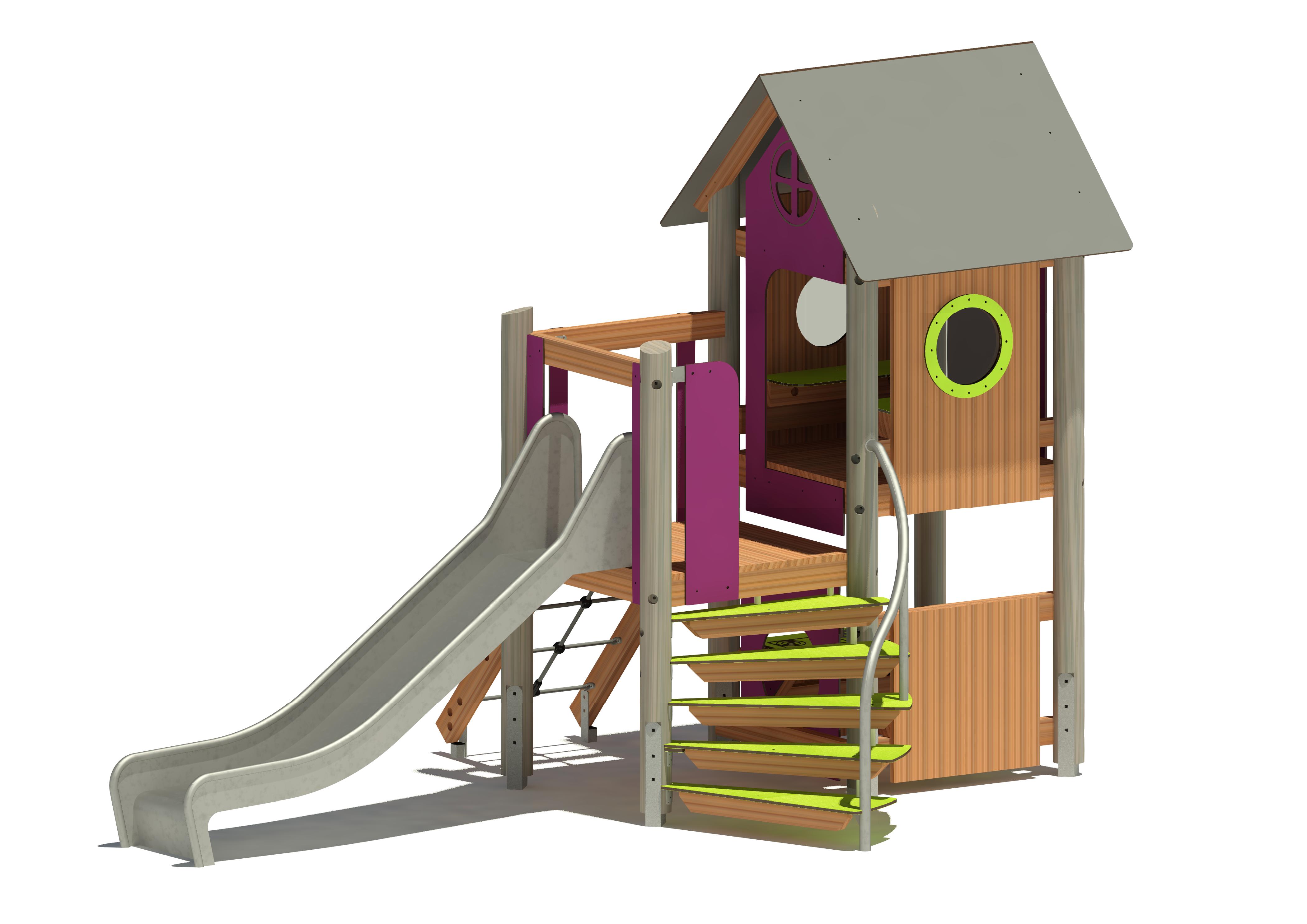 Spielhauskombi Fenix 48350 Ansicht 2