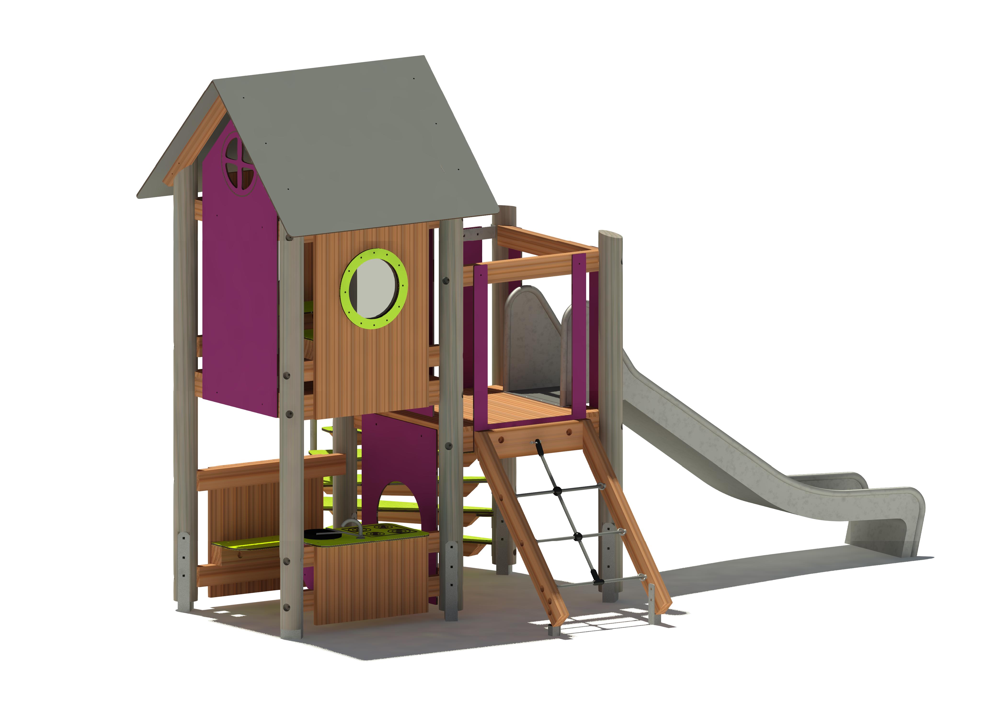 Spielhauskombi Fenix 48350 Ansicht 3