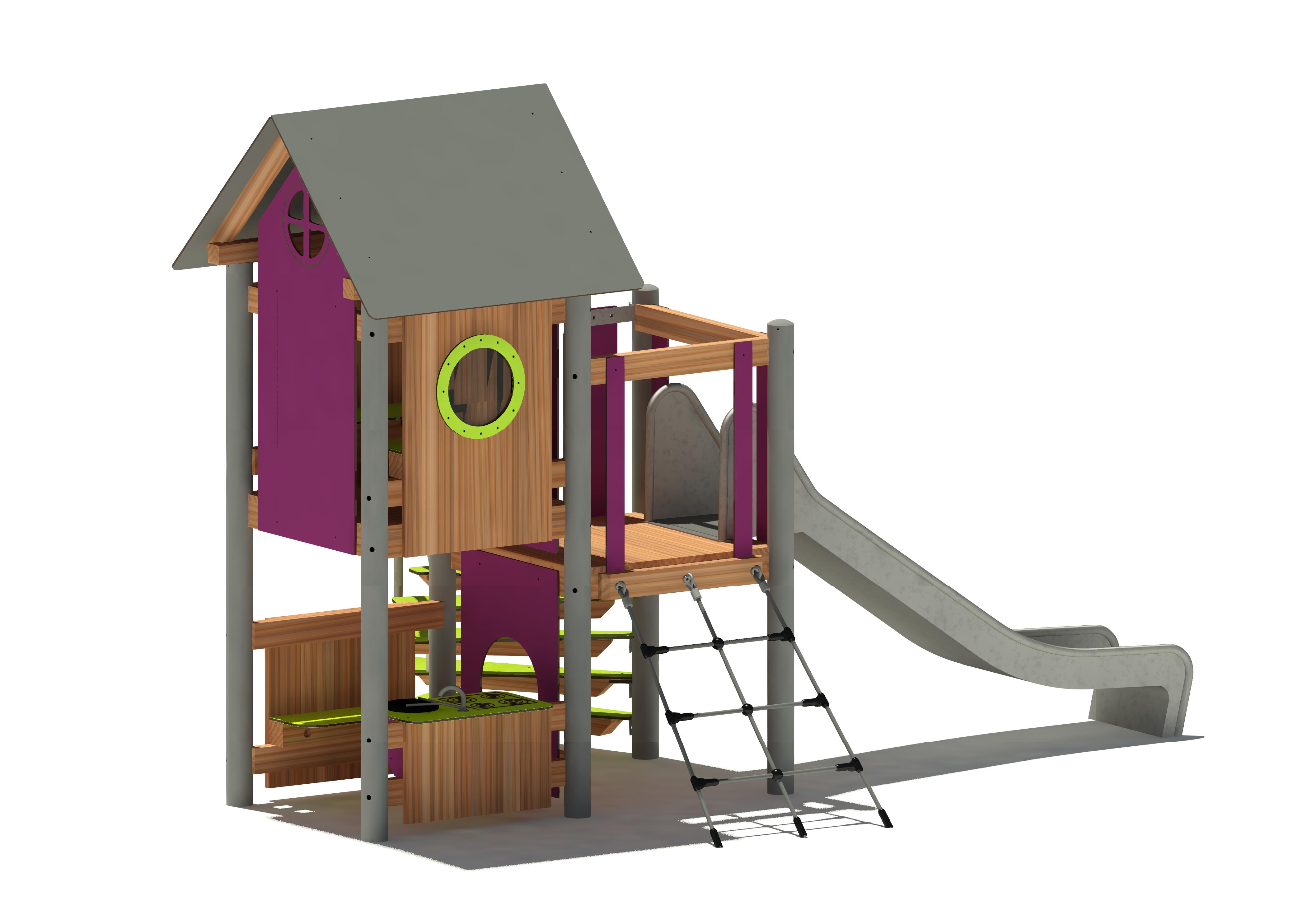 Spielhauskombi Fenix 48350 Ansicht 4