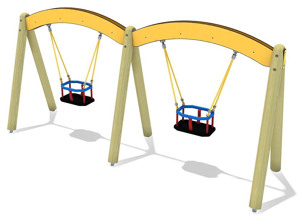 Doppelschaukel Maiglöckchen Ansicht 4