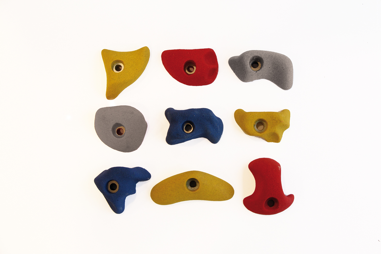 Klettergriff, Größe S ca. 4-7 cm, Farbe: Gelb Ansicht 4