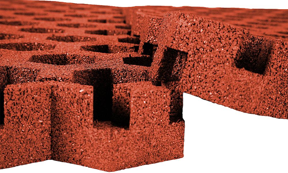 Rasengitterplatte Hexagon 65 mm rotbraun, Fallhöhe bis 240 cm Ansicht 6