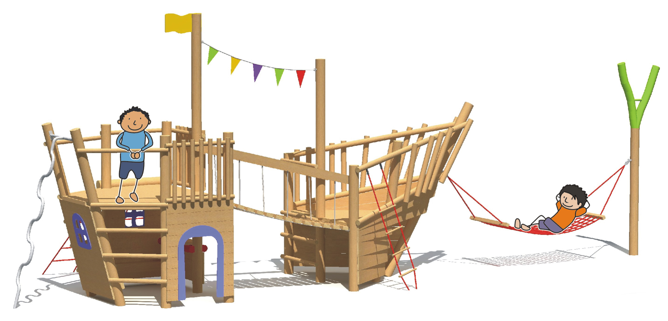 Spielschiff Pirmasens Ansicht 2