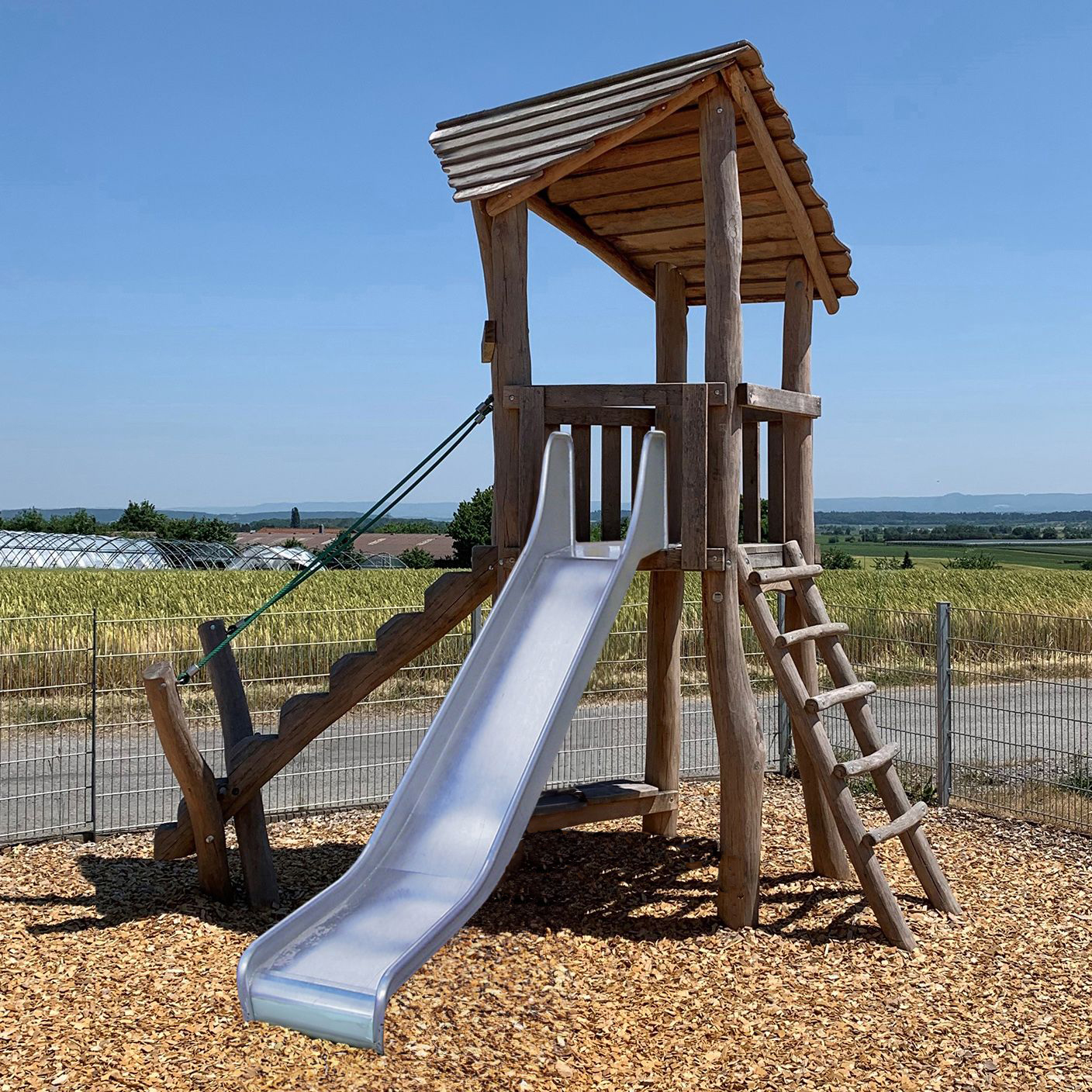 Fünfeckturm Windshausen Ansicht 2