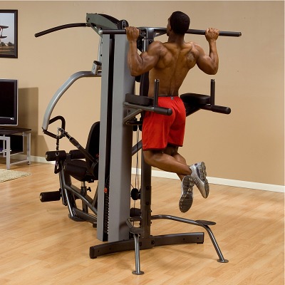 Body-Solid Beinheber und Dipstation Ansicht 2