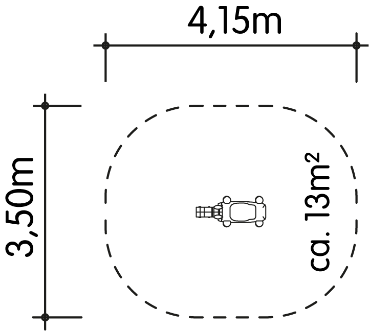 Schnitzfigur Kälbchen, 4 Holzfüße - Ansicht 4