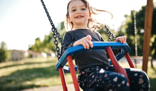 Schaukelanbau Kleinkindersitz Ansicht 2