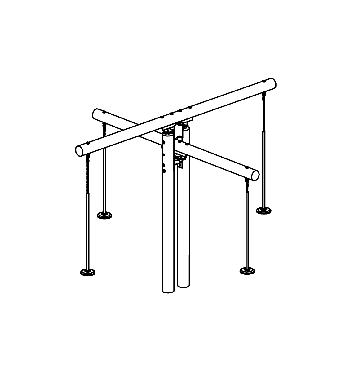 Kreuzwaage Ansicht 2