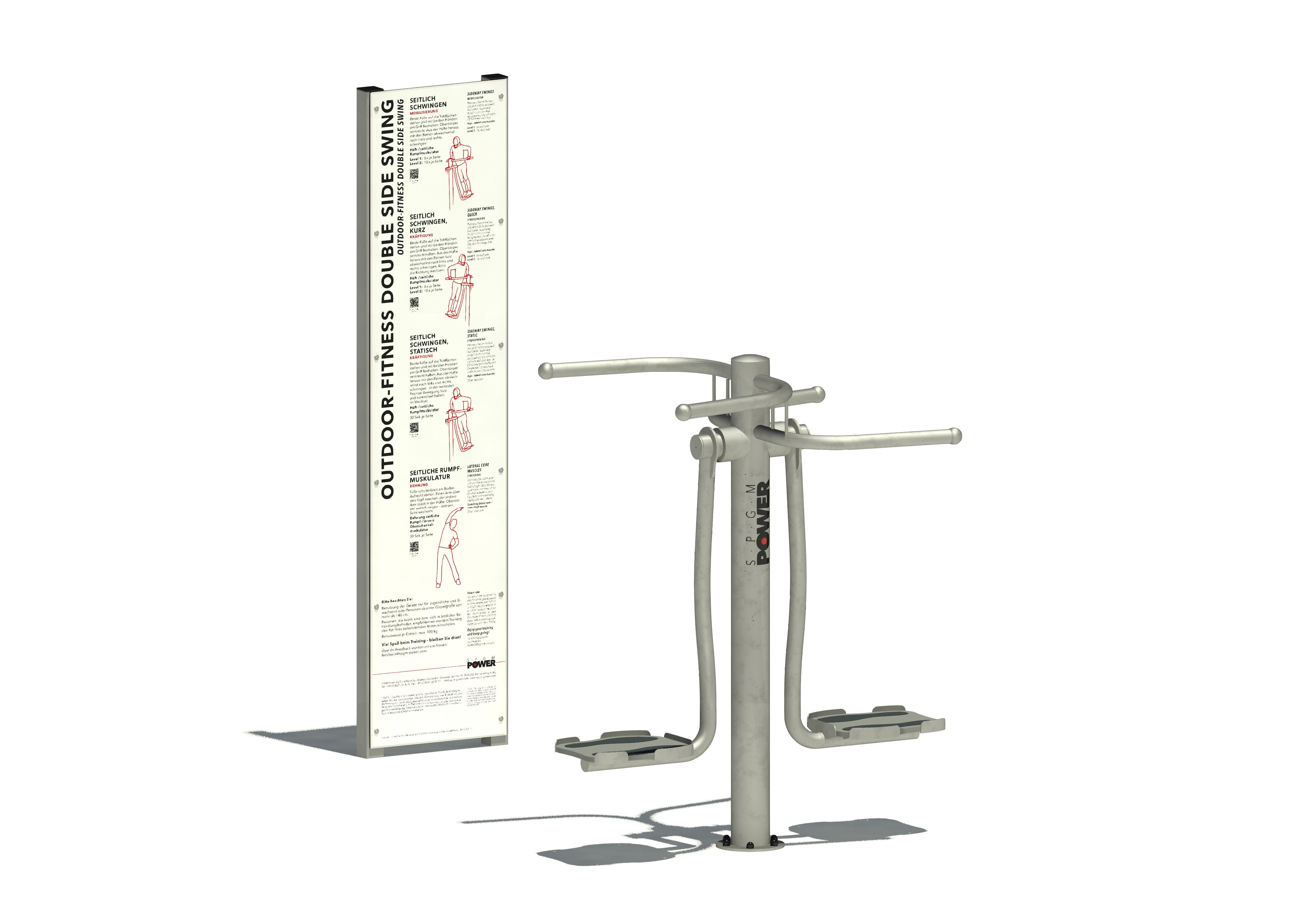 SPGM POWER® Fitness Double Side Swing Ansicht 2