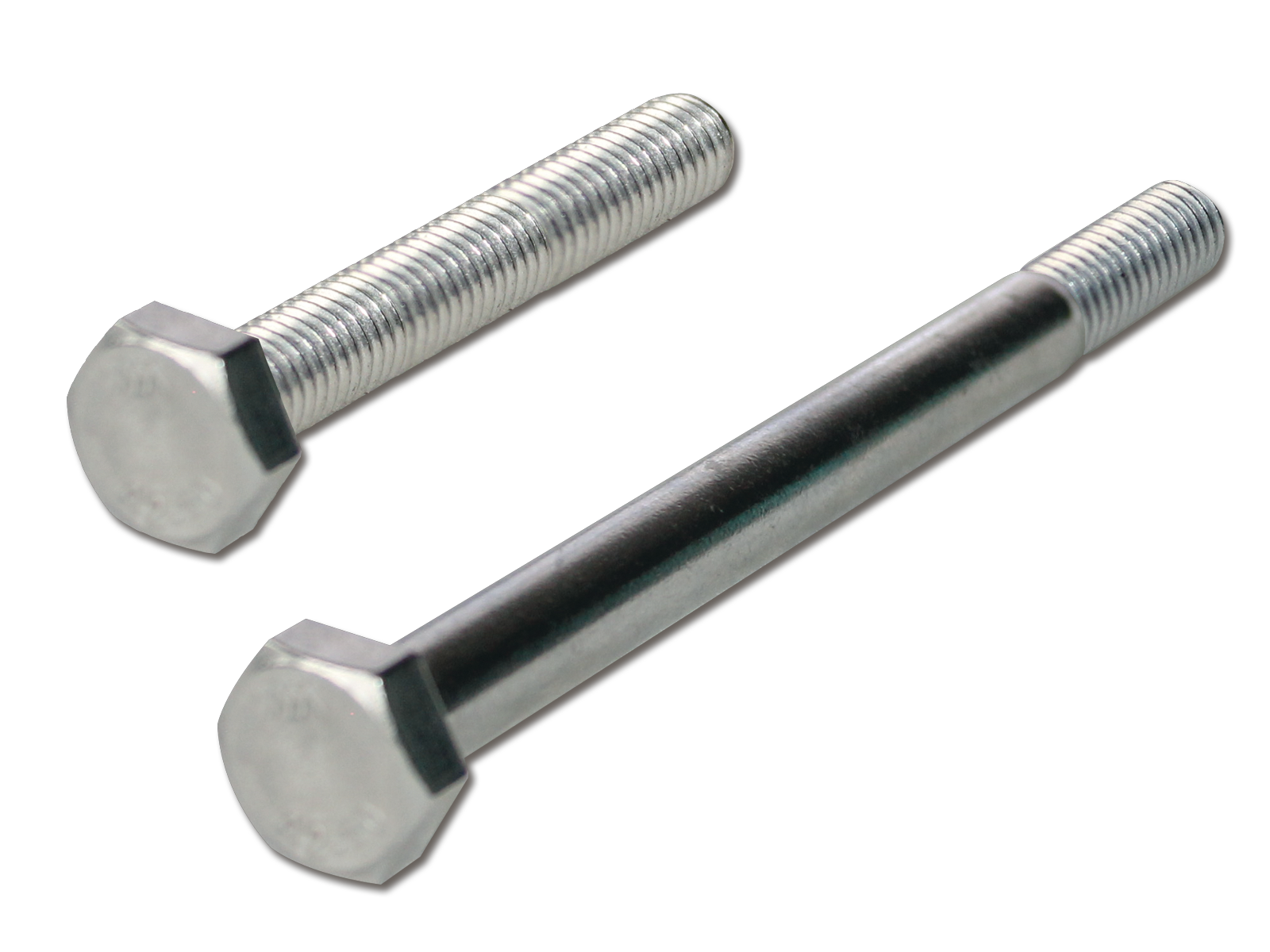 Sechskantschraube, Vollgewinde, SW 13 mm, Kopfhöhe 5.3 mm Ansicht 1
