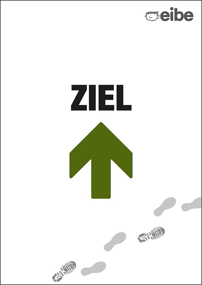 Trimm-dich-Pfad Schild Ziel Ansicht 4