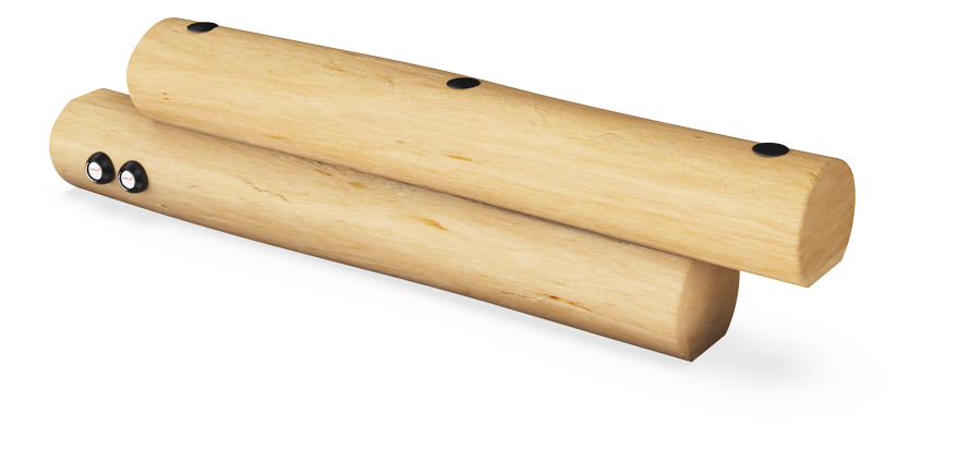 Sandkasten-Element, 1 m, Ø 14-16 cm NRO503 Ansicht 2