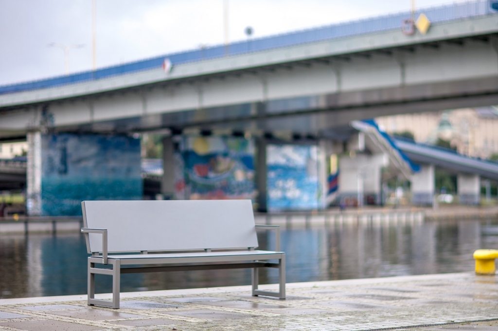 Kyoto Sofa HPL mit Armlehnen Ansicht 5