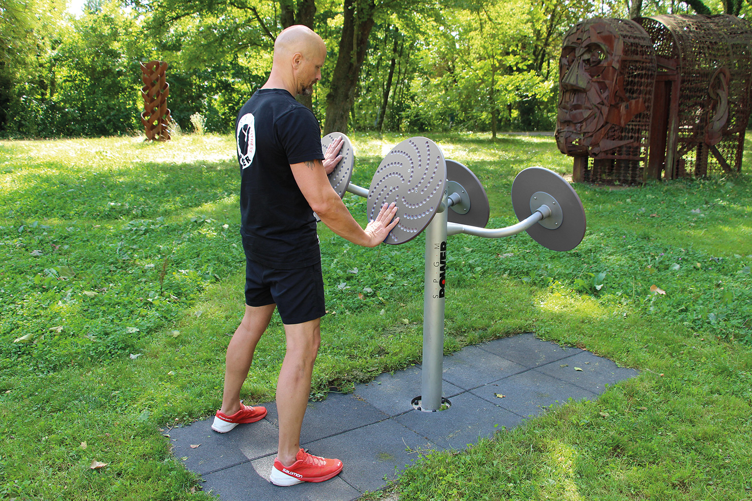 SPGM POWER® Fitness Double Arm Trainer Ansicht 3