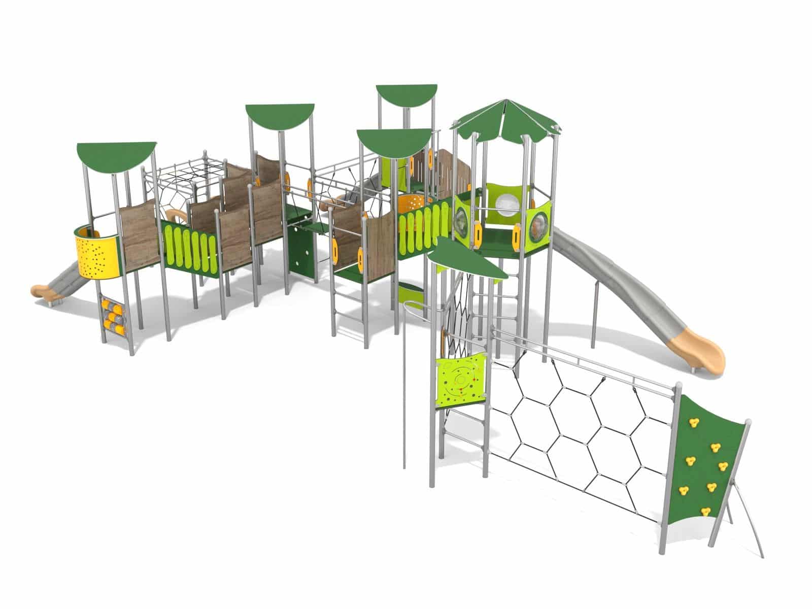 Großes Rennstecken-Set für Spielplatz Ansicht 2