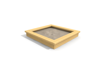 Sandkasten standard 2 x 2 m - classic Ansicht 5