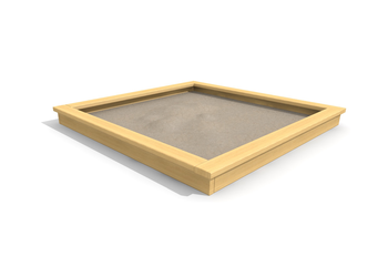 Sandkasten standard 2 x 2 m - classic Ansicht 6