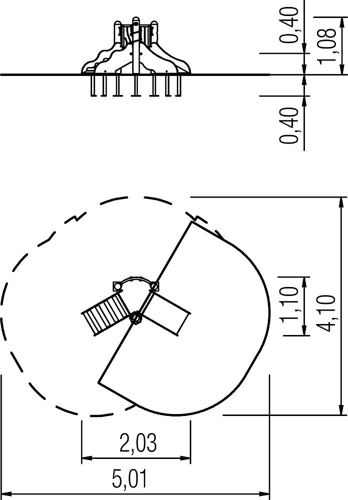 Spielanlage Veilchen Ansicht 6