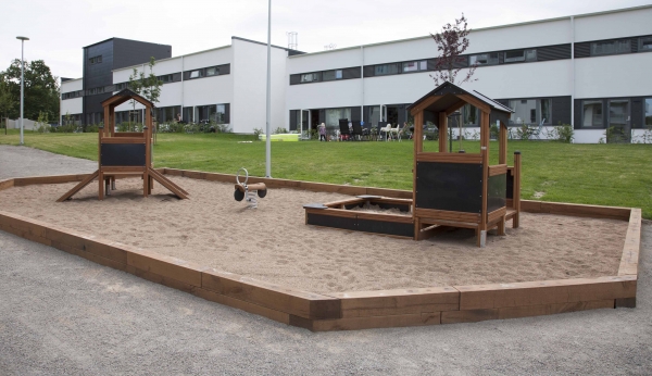 Sandkastenumrandung Eiche (lfm) Ansicht 4