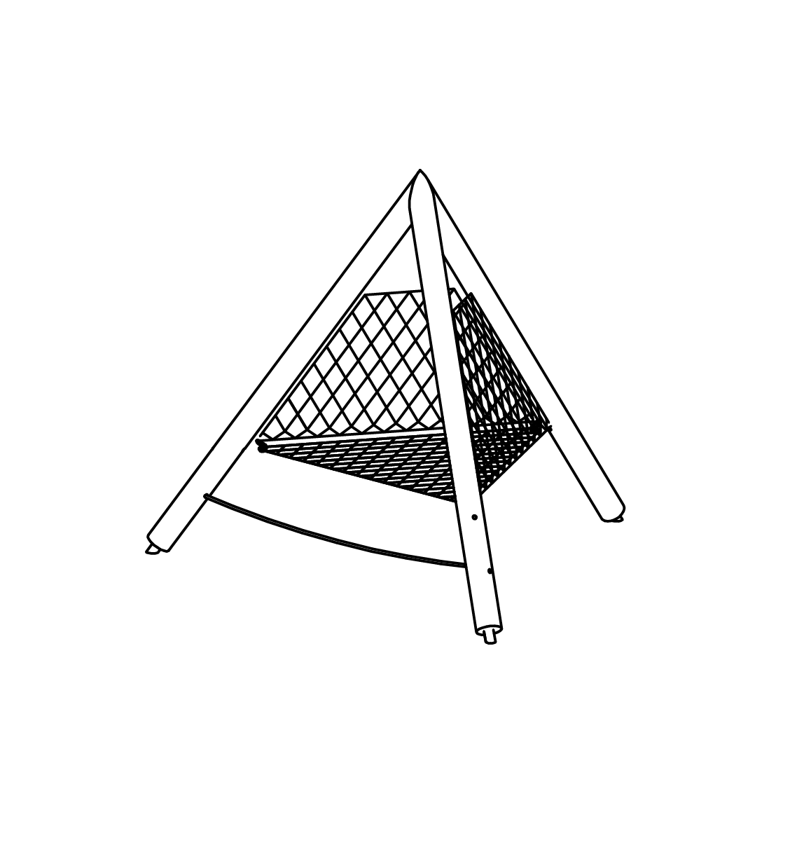 Seilpyramide Ansicht 2