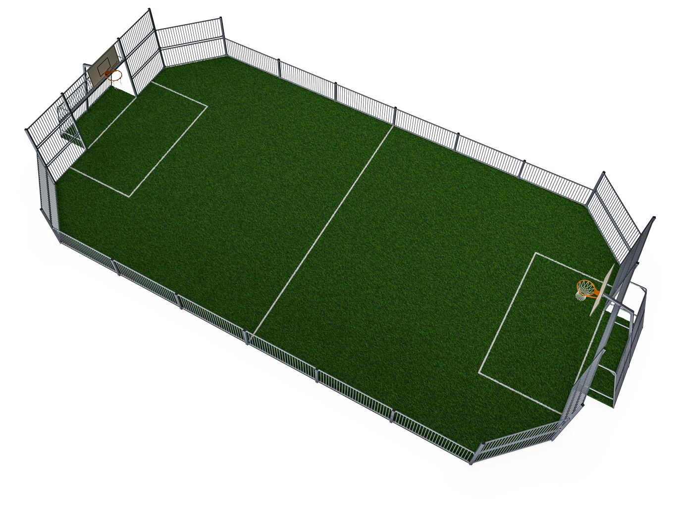 MUGA, 10 x 21 m FRE602101 Ansicht 3