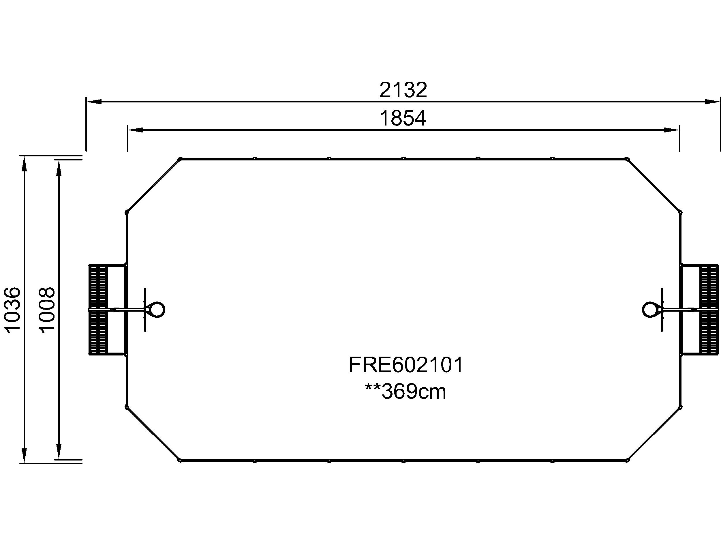 MUGA, 10 x 21 m FRE602101 Ansicht 6