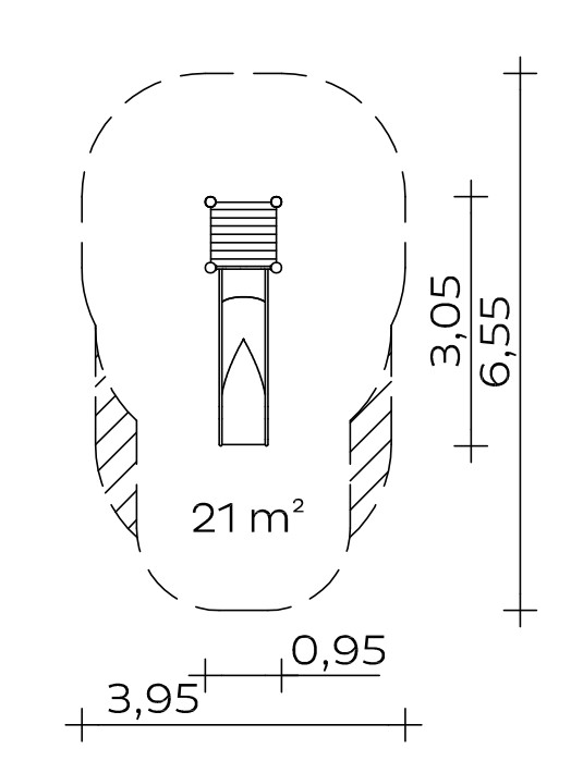 Hangrutsche (0,80) Ansicht 3