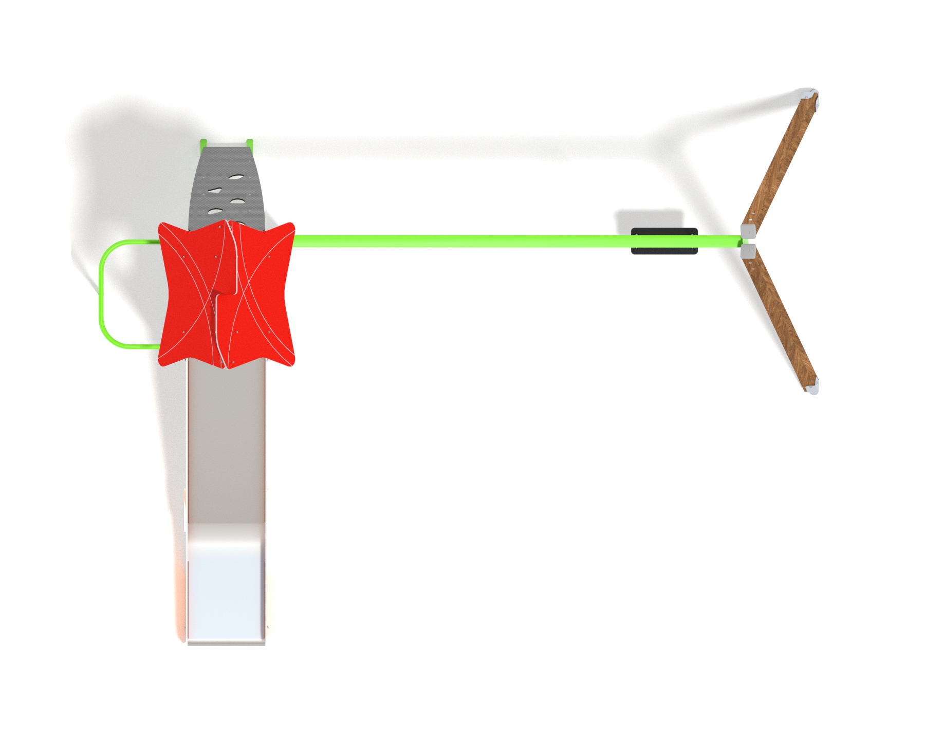 Spielturm mit Schaukel Smart Ansicht 4