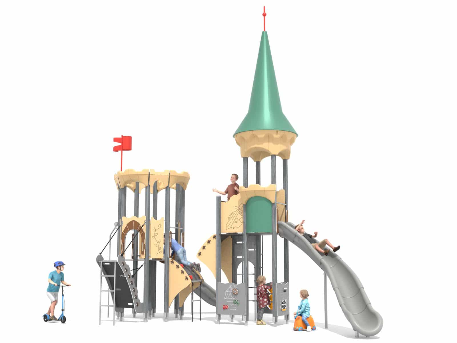 Spielburg King George Ansicht 2