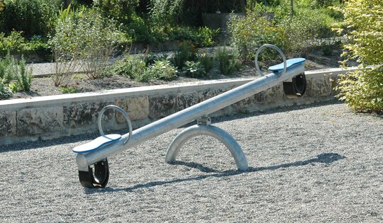 Balkenschaukel 350 in Metall Ansicht 2