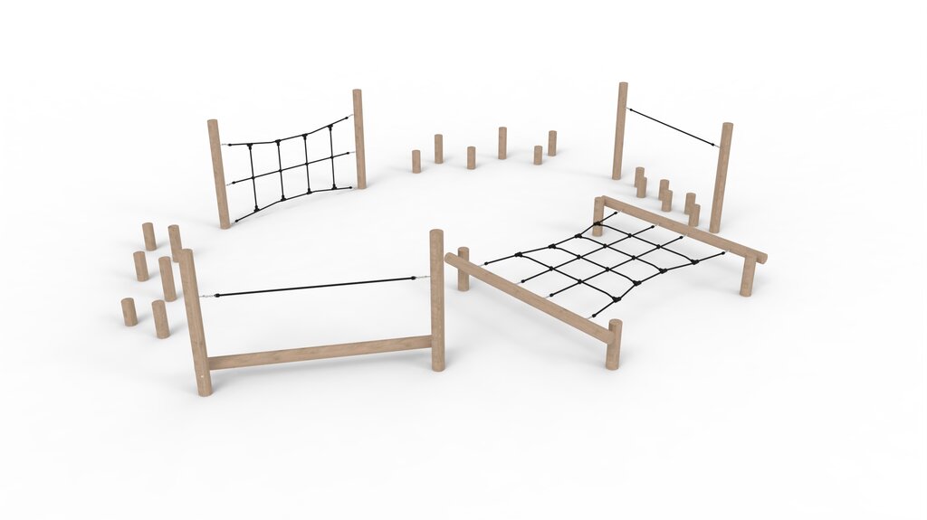 Mini-Balancierparcours Ansicht 2