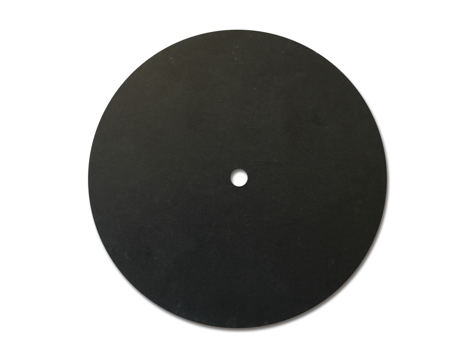 Kunststoffscheibe schwarz, passend zu Aluminiumpfosten Ø 15 cm Ansicht 1