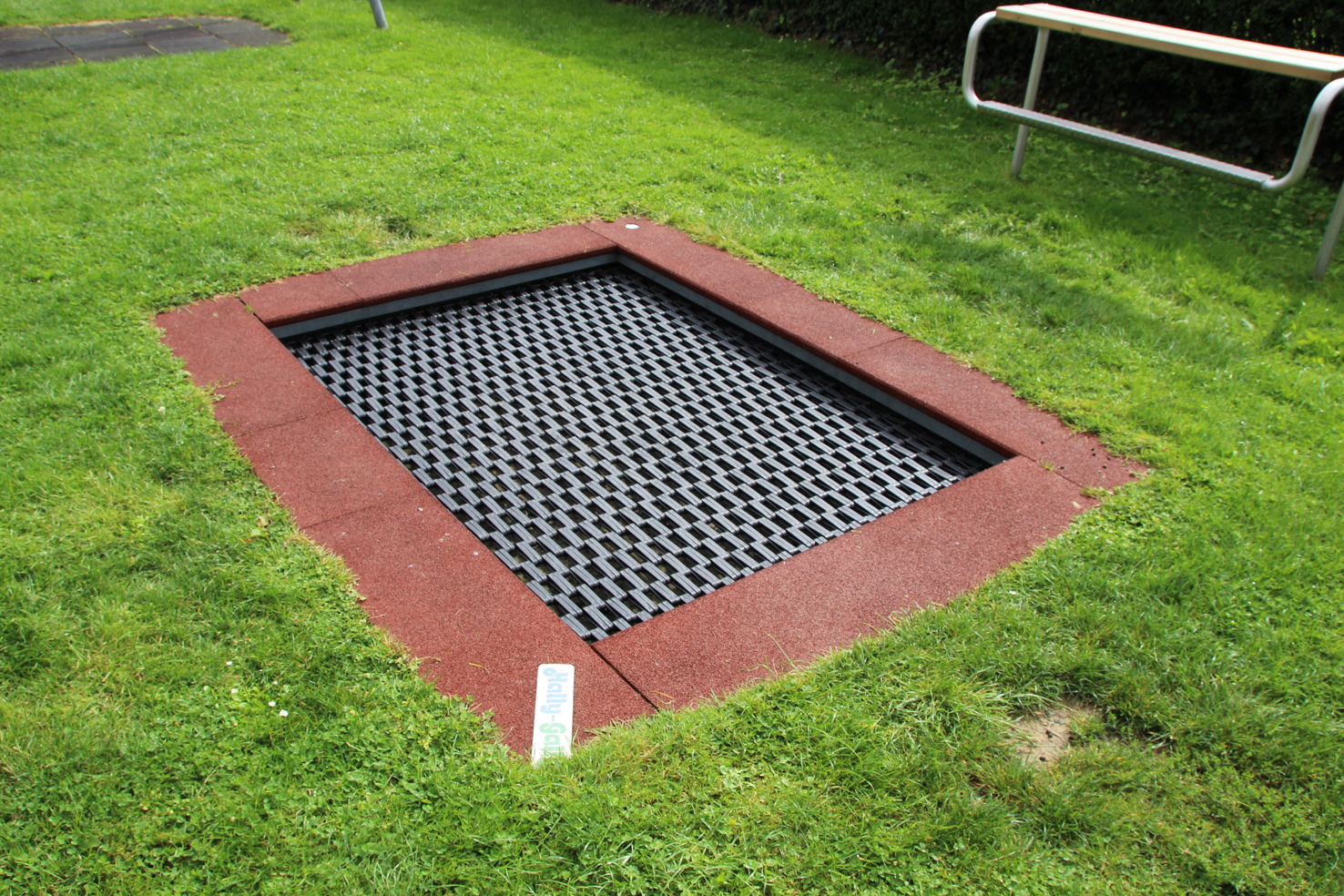 Trampolin 2012 mit Rampe Ansicht 3