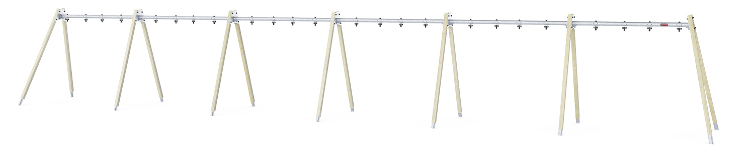 A-Rahmen Schaukel für 12 Sitze KSW9012 Ansicht 2