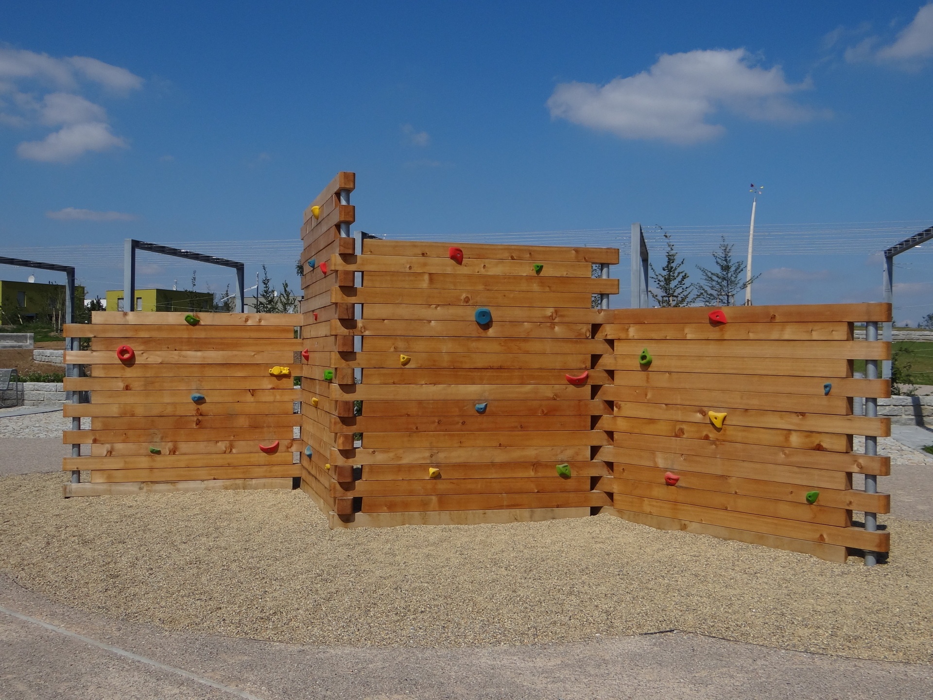 Kletterwand mit 4 Elementen Ansicht 5