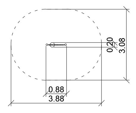 Maltafel (gross) Ansicht 3