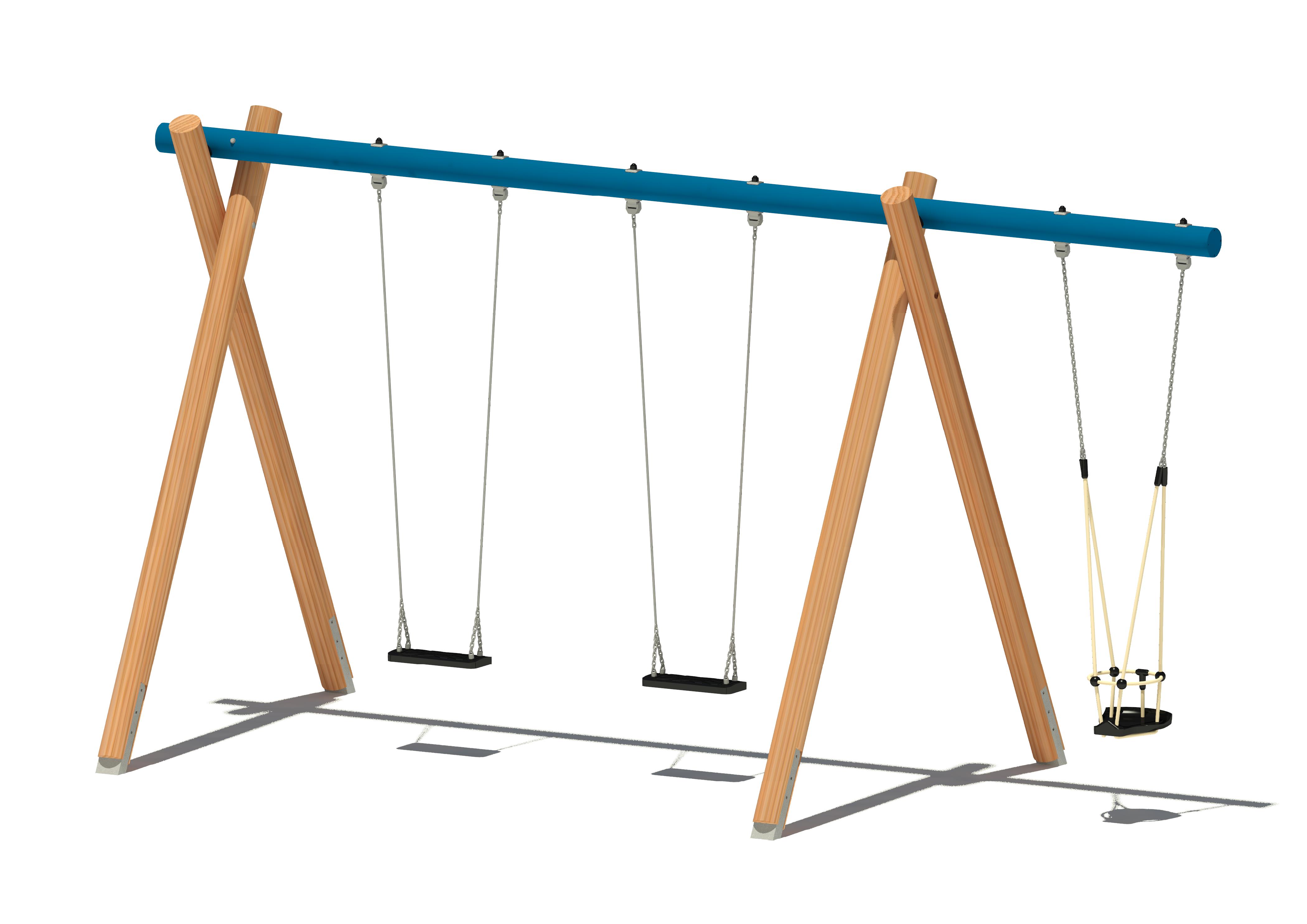 Schaukel 511, 3-sitzig Ansicht 2
