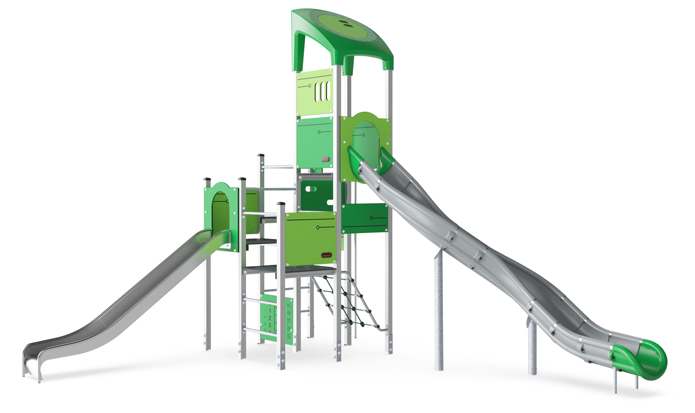 Multi-Ebenen-Spielturm, hoch KPL1025 Ansicht 2