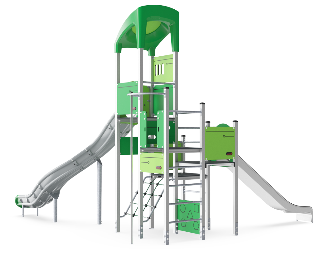 Multi-Ebenen-Spielturm, hoch KPL1025 Ansicht 3