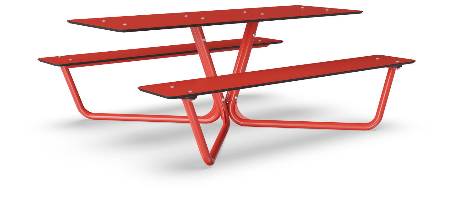 Agora Picknick - Rot HPL PAR4074 Ansicht 2