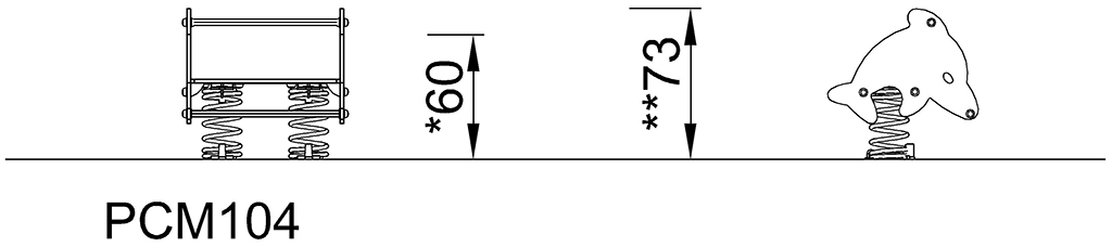 Zweier-Delfin PCM104 Ansicht 2