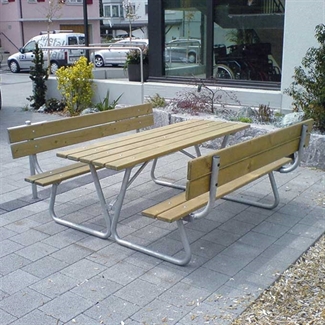Sitzgruppe «Pic-Nic» Rückenlehne Ansicht 3