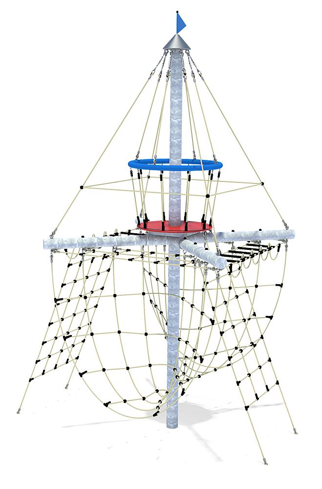 Klettergerät Piratenturm