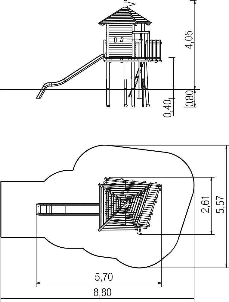 Baumhaus, Solo Ansicht 5