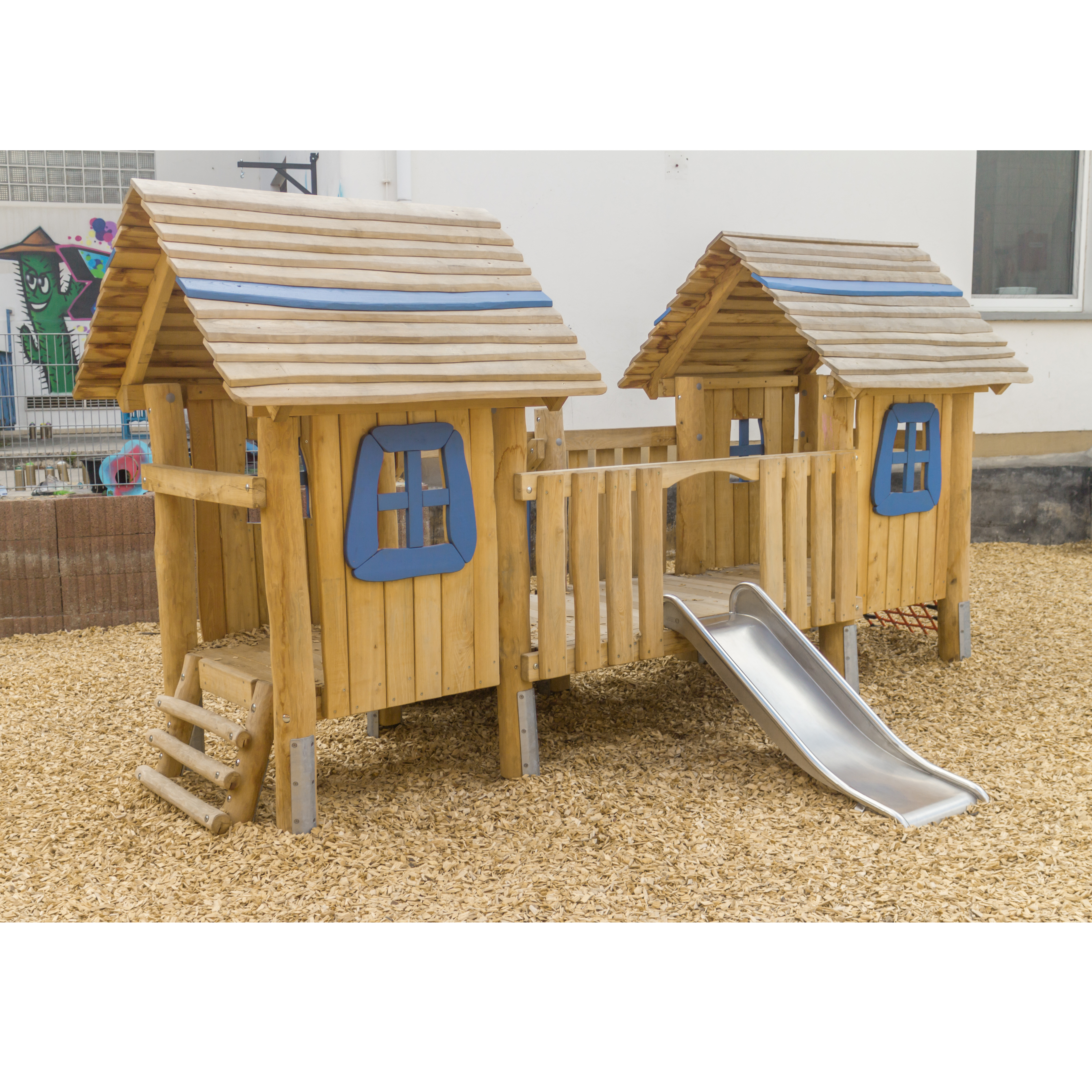 Mini-Pfahlsiedlung PH59cm Ansicht 2