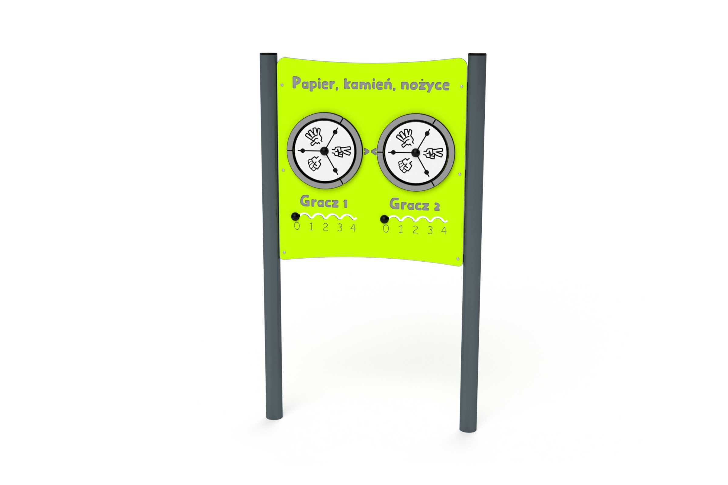 3332S Spieltafel Schere-Stein-Papier Ansicht 2